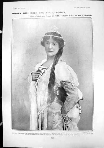 Old constance hyem cherry - old, girl