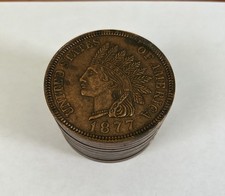 Vintage 1877 Indian Head Penny
