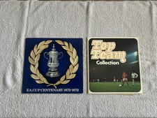 Vintage Football Coin Collection Esso FA Cup And Top Team.