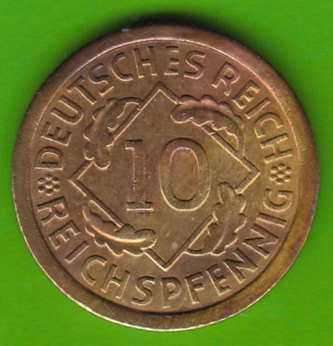 Weimar republic coin - weimar,