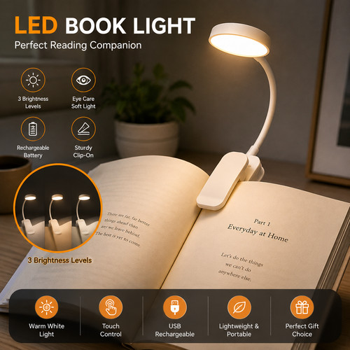 Book light led - light,