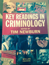 Key Readings in Criminology Paperback Book The Cheap Fast Free Post