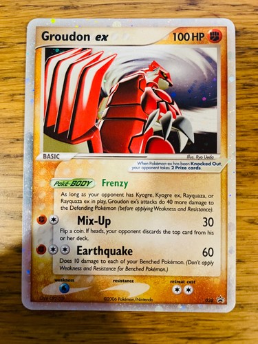 Groudon 038 black star - black,