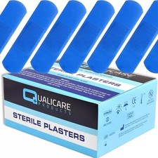 100 x BLUE CATERING PLASTERS