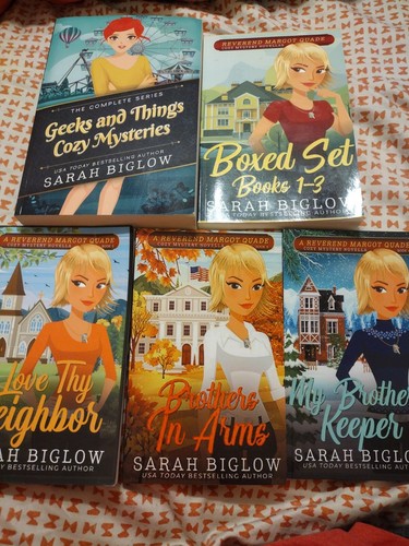 Sarah biglow book lot geeks - sarah,