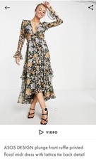 ASOS DESIGN Womens Green Maxi