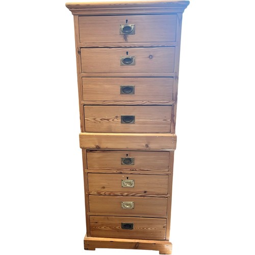 Antique shallow pine filing - shallow,