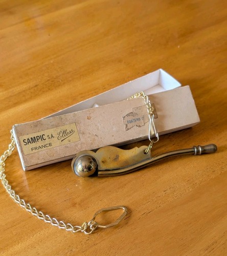 Vintage brass ship boatswain - brass,