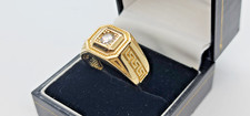 14ct gold signet - signet, ring
