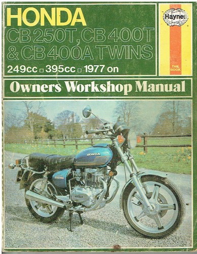 Honda cb250t cb400t - honda, cb400a