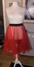 Red Net Petticoat/underskirt