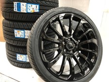22" Turbine Alloy Wheels & Tyres to fit Range Rover L322 x 4