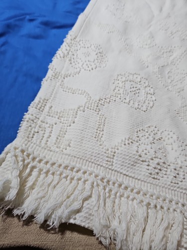 Vintage chenille bedspread - vintage,