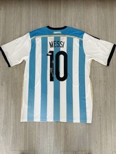 Lionel Messi Signed Argentina