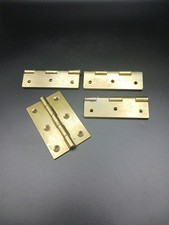 4 x 3" Brass Coloured Door Hinges