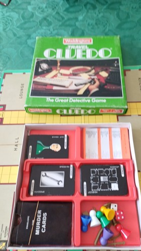 Vintage travel cluedo - vintage,