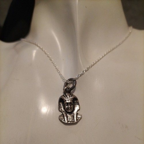 Egyptian pharaoh mask pendant - pharaoh,