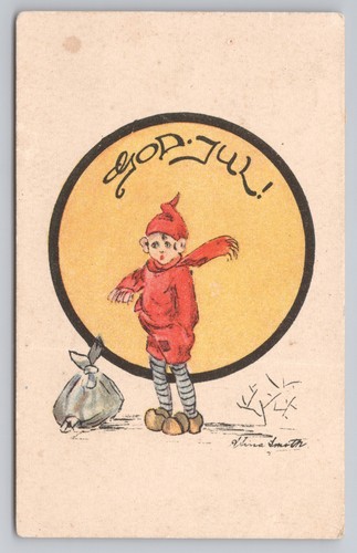 Vintage mini postcard - vintage,