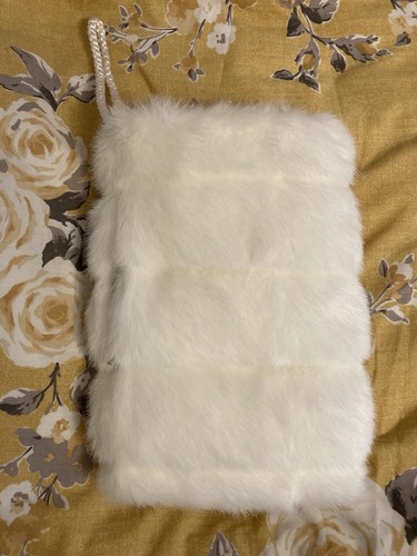 White new unused faux - new,