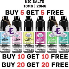 Dinner Lady Nic Salts e liquid