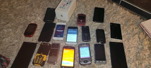 Mixed joblot phones - 17, x