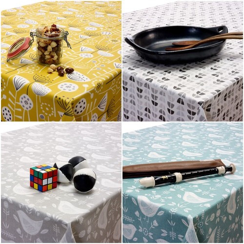 Pvc oilcloth wipe clean - wipe,