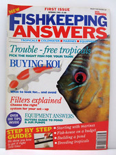 First Ever Issue - Fishkeeping Answers Magazine Spring 1992 - Tropicals - Koi