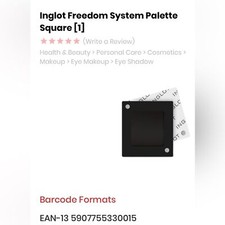 Inglot Freedom System Palette