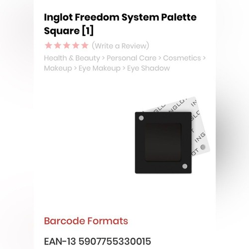 Inglot freedom system - freedom,