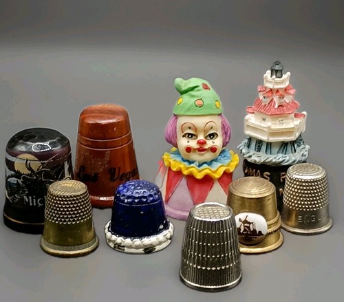 Vintage thimble lot - vintage,