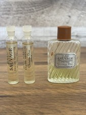 Christian Dior Eau Sauvage For Men Eau de Toilette 10ml Miniature + 2 Samples