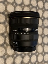 Sigma EX 10-20mm F/4.0-5.6 HSM DC EX Lens For Canon