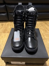 Y-3 GSG-3 Black Men’s Boots UK 7 Brand New In Box with Tags