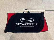 Golf towel- logo is Stewart golf cart -  Rectangular