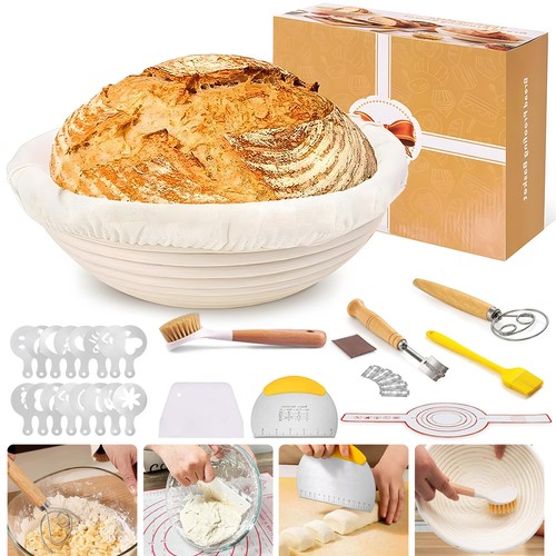 Baking set sourdough starter - set,