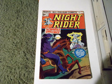 Night Rider #5 - Marvel 1975 Bronze Age - Pence issue FN