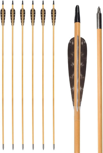 Inch wooden arrows - 32,
