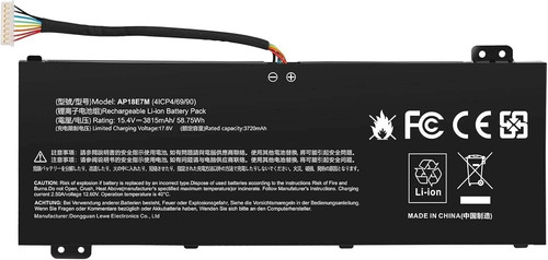 Asuncell 75wh ap18e7m - asuncell, 15.4v/58.75wh