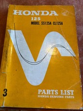 Honda 125  SS125A / CL125A