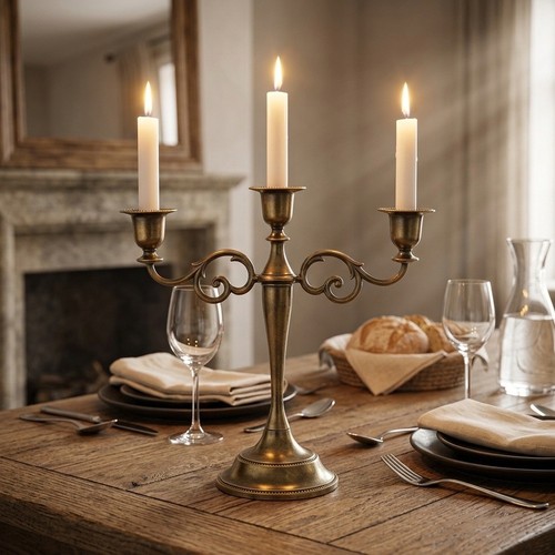 Inch three arm - inch, candelabra
