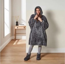 Teddy oversize blanket hoodie