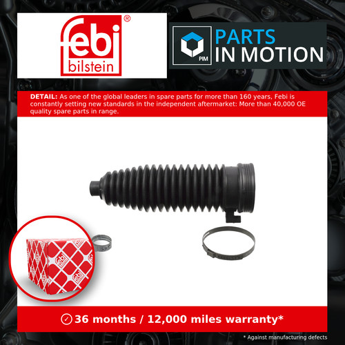 Steering rack boot - steering,