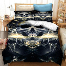 02.Skull Lightweight Quilt