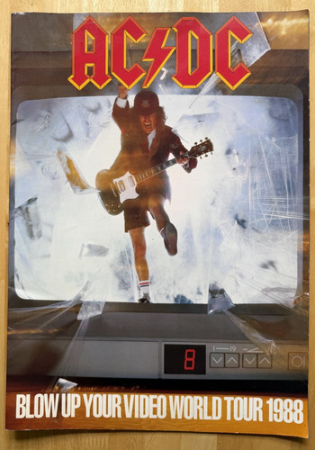 Tour programme blow up - tour,