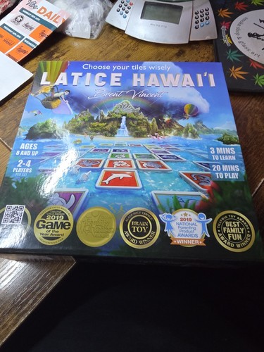Latice hawaii board game - board,