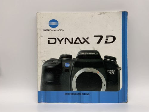 Minolta dynax user manual - user,