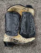 Vtg Laredo Python Snakeskin