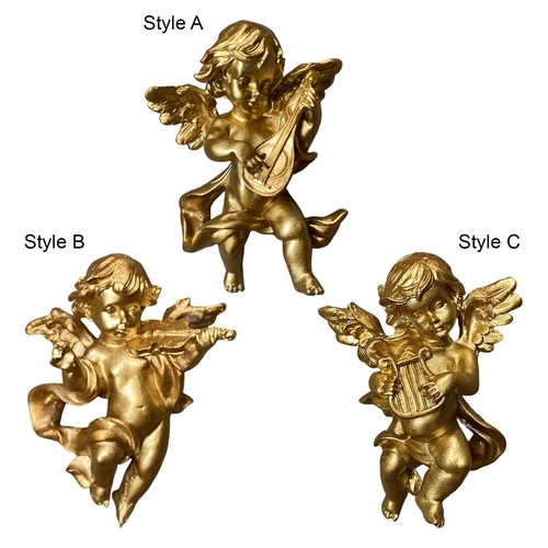 Cute statue cherub wall - statue,
