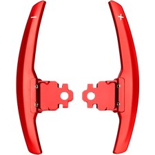 Shift Paddle Extension Compatible with BMW F M Model F20 F30 M2 M3 M4 Red Aluminium