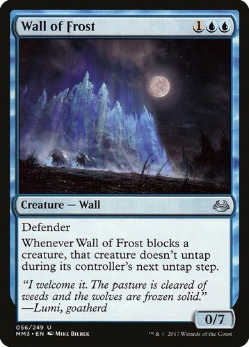 Wall frost modern masters - wall,